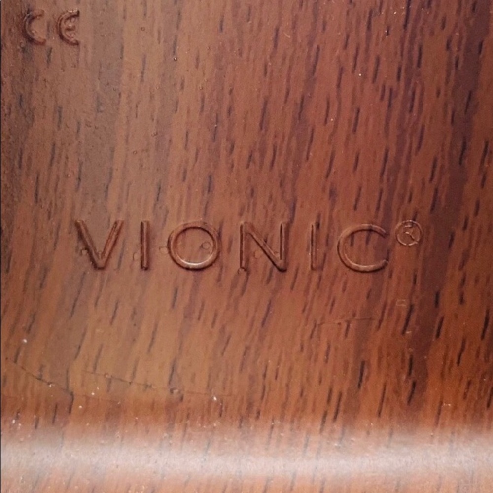 Vionic Day Faye Leather T-Strap Clog 8 Nib - image 5